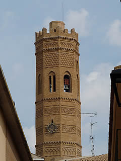 Campanario de Santa Mar&iacute;a de Tauste