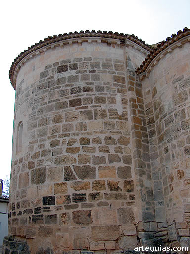 Cabecera de la iglesia de Valeria