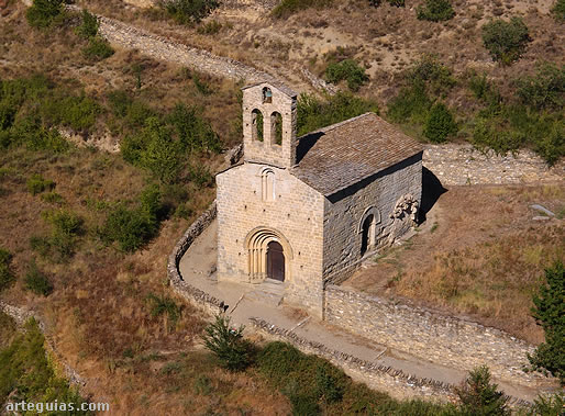 Peque&ntilde;a iglesia rom&aacute;nica de San Juan de Monta&ntilde;ana, Huesca