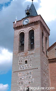 Torre mud&eacute;jar de la iglesia de Sonseca, Toledo
