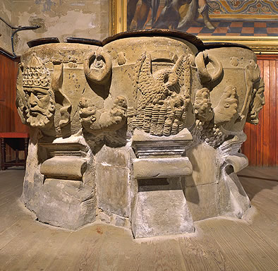 Pila bautismal. Catedral de Calahorra