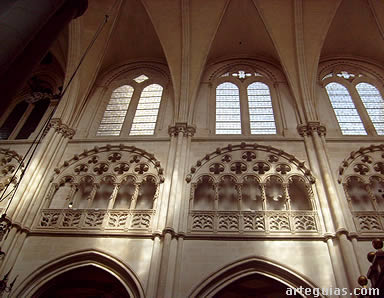 Alzado de la Catedral de Burgos