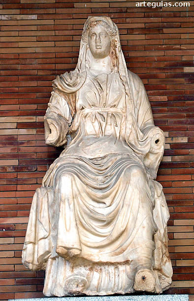 Estatua de la diosa Ceres