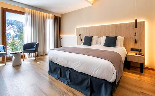 Hotel Montarto (4 estrellas) en Baqueira Beret.