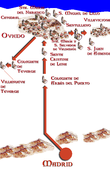 Mapa del Viaje Guiado 