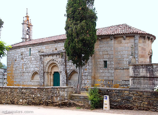 Iglesia de Santa Mar&iacute;a de Melide, A Coru&ntilde;a
