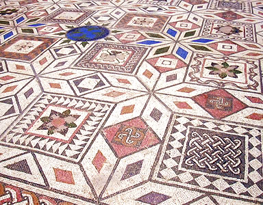 Mosaicos romanos. Ciudad romana de Clunia