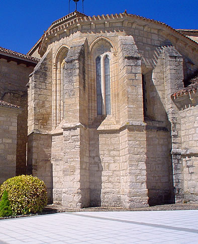 Cabecera de la iglesia del Monasterio de Palacios de Benaver