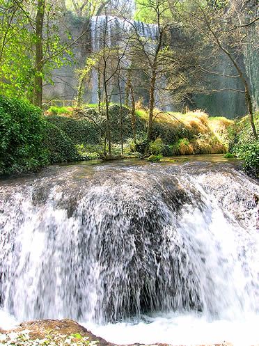 Casacadas del Parque Natural del R&iacute;o Piedra