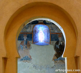 Cabecera de la ermita de San Miguel de Gormaz