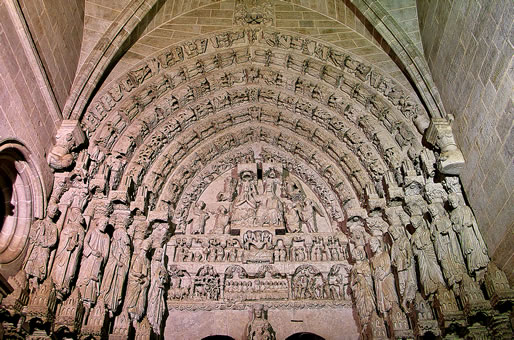 Arquivoltas y t&iacute;mpanos de la CAtedral de Ciudad Rodrigo
