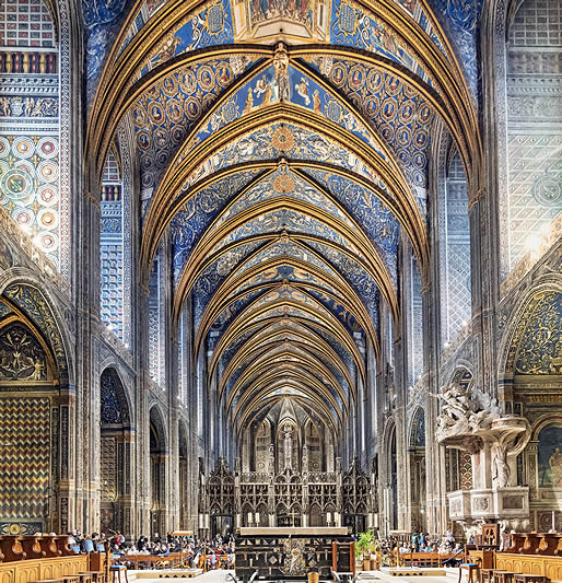 Interior de la Catedral de Albi