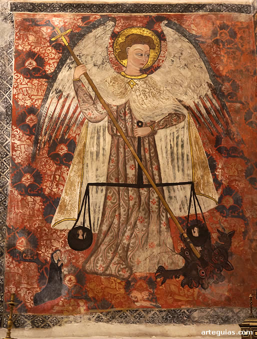 Convento de Santa Mar&iacute;a la Real: pintura mural