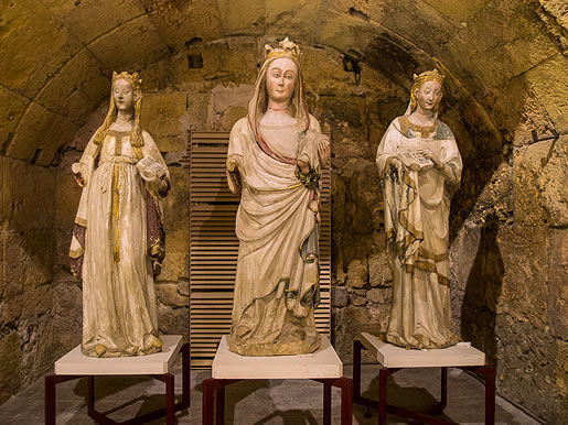 Estatuas del Museo DIocesano de Tarragona
