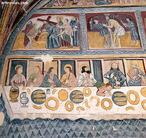 San Cebri&aacute;n de Muda: pinturas