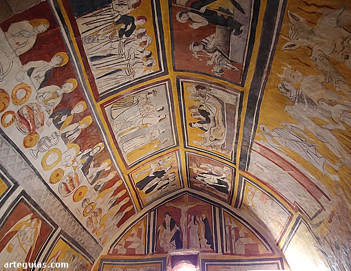 Pinturas de la iglesia de Santa Eulalia de La Loma