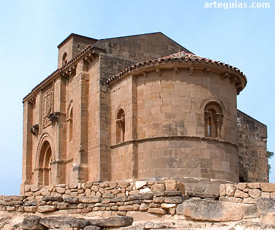 La incomparable bas&iacute;lica de Santa Mar&iacute;a de la Piscina en San Vicente de la Sonsierra