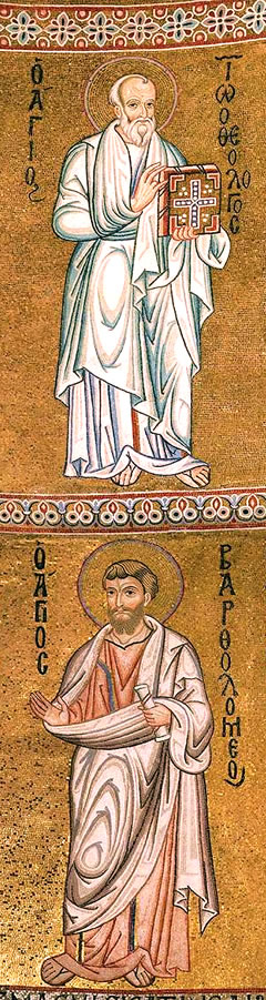 Mosaico bizantino de Cefal&uacute;, Sicilia