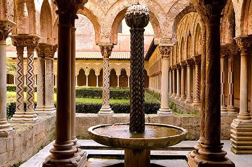 Claustro de la Catedral de Monreale