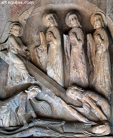Entierro y Resurrecci&oacute;n de Cristo. Monasterio de Silos