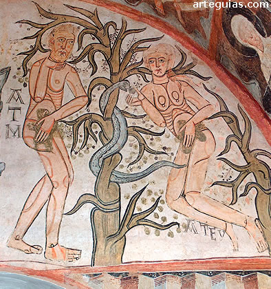 Ad&aacute;n y Eva. Vera Cruz Maderuelo