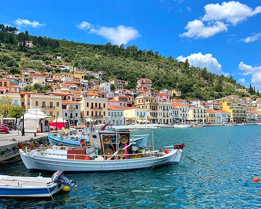 Pueblo costero de Gythio