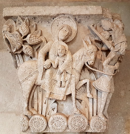 Huida a Egipto, Autun