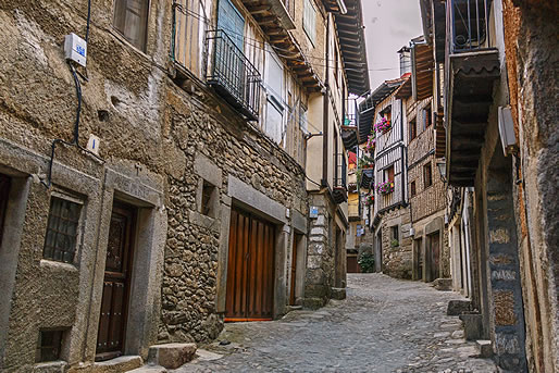 Calle castiza de La Alberca