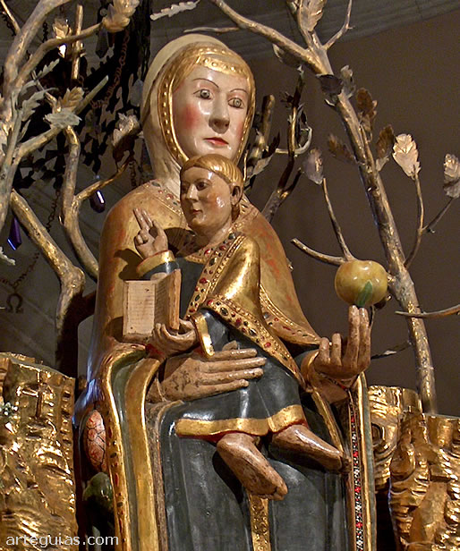 Virgen rom&aacute;nica de Valvanera
