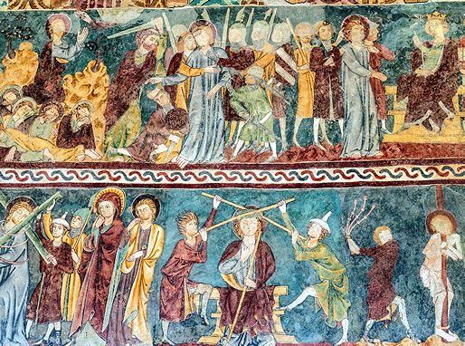 Pinturas góticas de la Iglesia Reformada de Waltensburg