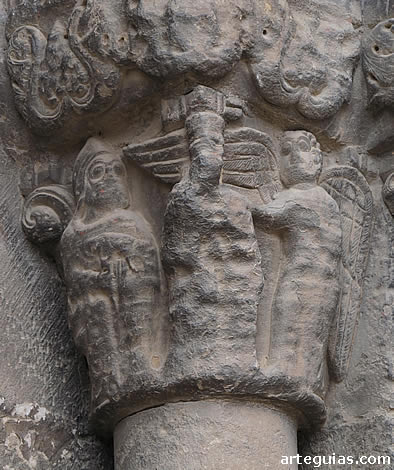 Capitel de San Nicol&aacute;s de El Frago